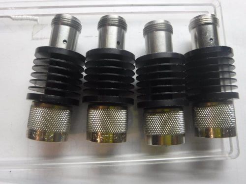 lot of 4ea Power Attenuators N Type 10W Pasternack