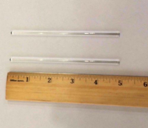 Set of 6 glass stir rod bar stirrer mixer 5&#034; new for sale