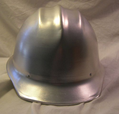 VINTAGE ALUMINUM ED BULLARD SAUSALITO HARD BOILED HARD HAT