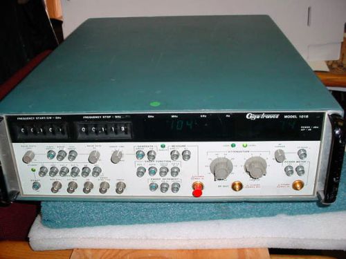 Gigatronics 1018 Microwave Synthesizer 50MHz-18GHz