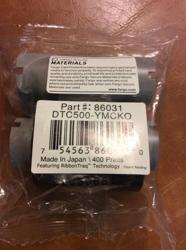 Fargo Card Printer/Encoders DTC500-YMCKO Part 86031 RibbonTraq Technology