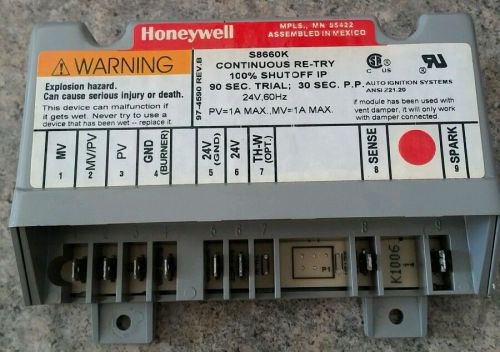 Honeywell s8660k continuous re-try for sale