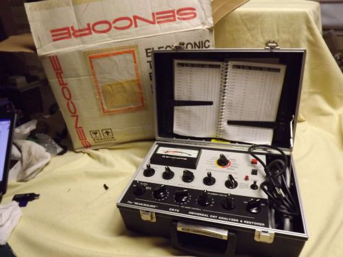 Sencore CR70 Beam Builder Universal CRT Analyzer and Restorer ORIGINAL BOX