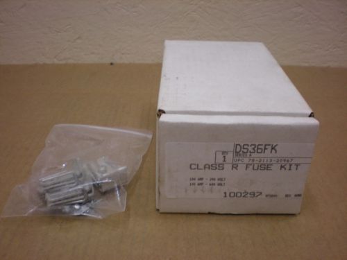 1 NIB CUTLER HAMMER DS36FK CLASS R FUSE KIT