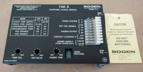 Bogen Telephone Access Module TAM B