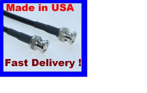 20 foot  bnc rg59 75-ohm male to male jumper cable from new york usa for sale