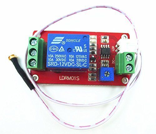 GERI® 12V Light Control Switch The Photoresistor Plus Relay Module The Light