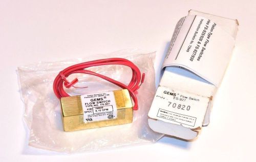 GEMS FLOW SWITCH FS-927 0.10GPM - NOS