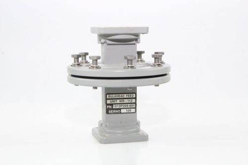 WAVEGUIDE BULKHEAD FEED UNIT WR-112 P/N:1013P209-001