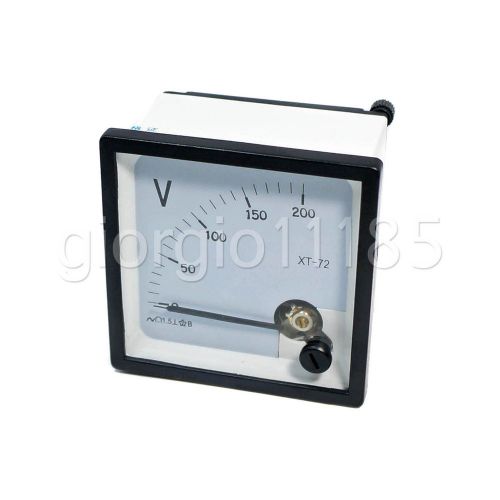 2pcs Brand New Analog Volt Panel Meter AC 200V