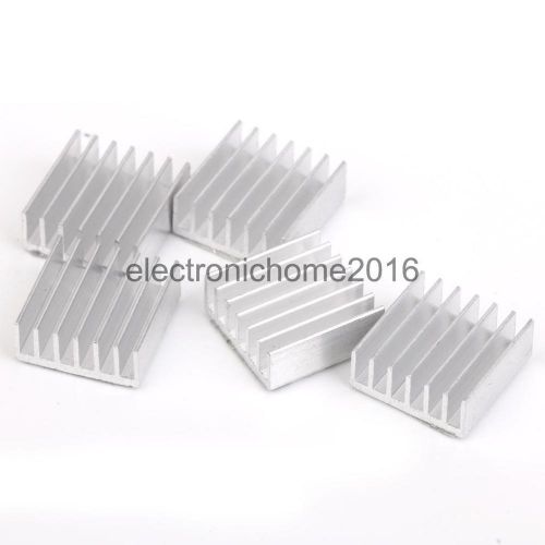 Heat Sink 14x14x5mm Aluminum Cooling Fins for Raspberry pi/ FPGA/MCU