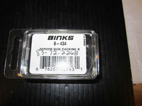 4 – BINKS 6-434 ZEPHYR GUN PACKING K