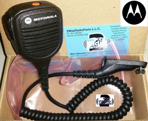 Motorola MotoTRBO Remote Speaker Mic XPR6550 XPR6350 XPR7550 + Emerg (uhf vhf)