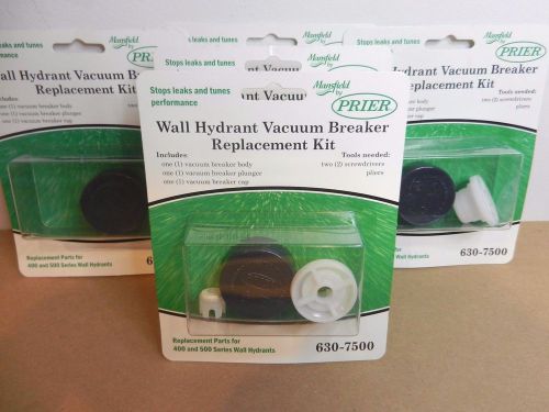 Qty 5  Mansfield Prier 630-7500 Wall Hydrant Vacuum Breaker Replacement Kits
