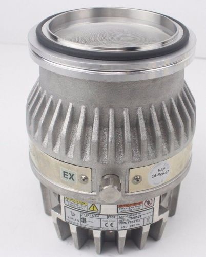 Varian TV 301 Navigator Turbo Pump MFG 2007 (Vacuum Turbomolecular)