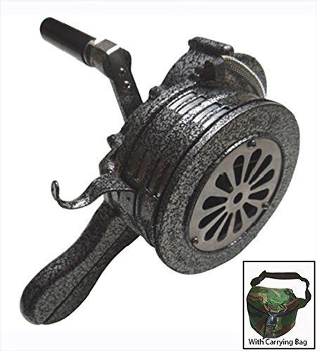 Viking Horns VMS-100M Portable Loud Hand Crank Manual Operated Metal Air Raid