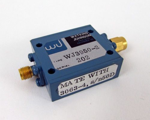 Watkins Johnson WJ3950-2 Equalizer - SMA Connectors