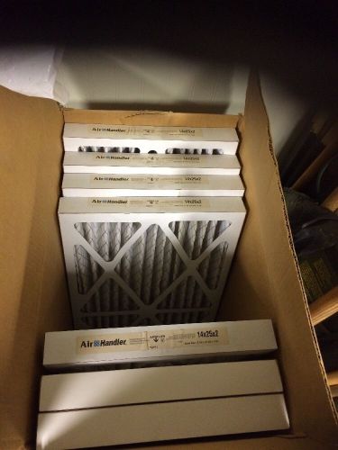 Air Handler 6B966A High Capacity Pleated Filter 14x25x2 MERV8 Lot of 7