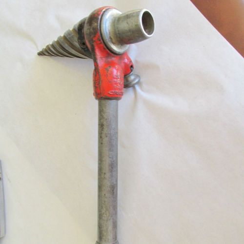 Vintage 1/8&#034;-2&#034; Ridgid Pipe Spiral Reamer No2-S