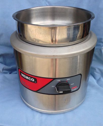 Nemco - 6100A - 7 Qt Round Countertop Food Warmer