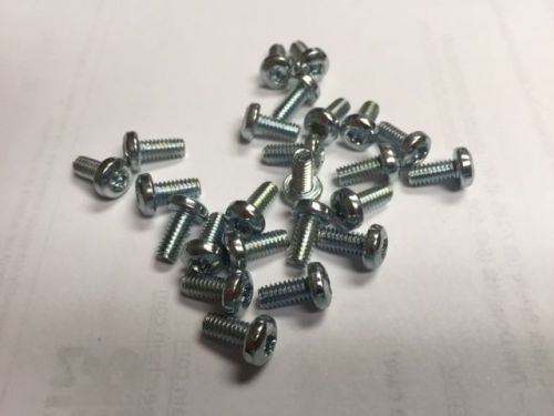 8/32 x 3/8 pan head torx drive machine screw steel zinc plated 500 count for sale