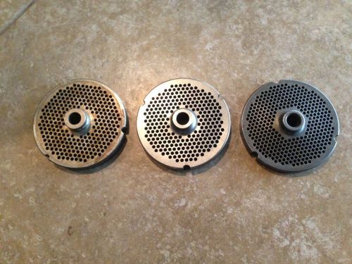 03 Meat Grinder Plates NEVER SOLD 32964 Kasco