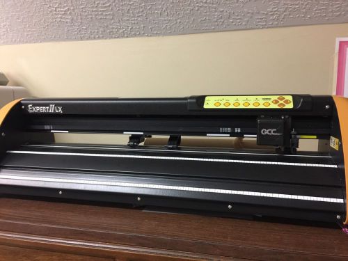 GCC Expert II 24 LX Vinyl Cutter Plotter Contour Cutting