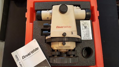 David White Meridian LT8-300P Transit Level Surveying Construction Ranch Home