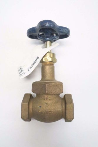 NEW NIBCO T-235-Y 150SWP 300CWP 1/2 IN NPT BRONZE THREADED GLOBE VALVE D546541