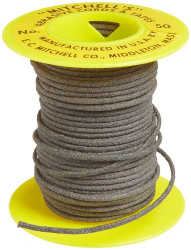 Mitchell Abrasives 50 Round Abrasive Cord Aluminum Oxide 180 Grit .070&#034; Diame...