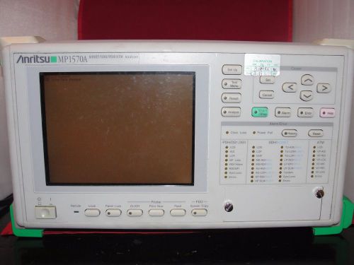 Anritsu MP1570A Sonet/SDH/PDH/ATM Analyzer Opt. 1, 2, 10 , 11