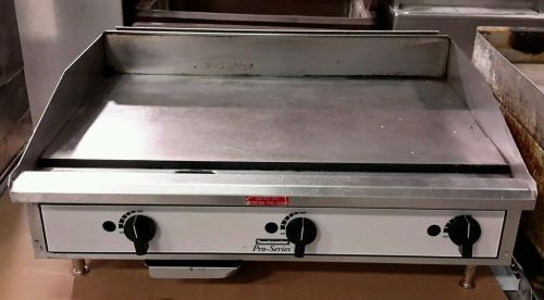 Used toastmaster tmgm36 manual countertop nat. gas griddle for sale