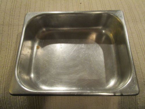 Vintage Vollrath 7510-2 Stainless Steel Steam Table Pan 7&#034; x 9&#034; x 2 1/4&#034; Deep