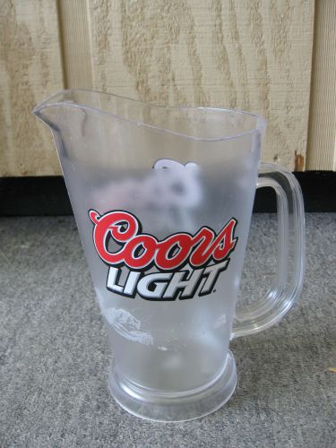 8.5&#034; Plastic Coors Light Pitcher