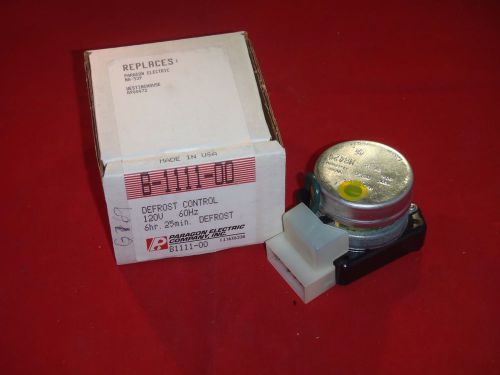 Paragon B-1111-00 Defrost Control 120V 60Hz