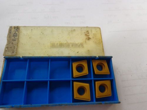 4 valenite carbide inserts ccmt-432-1a v1n stk2015 for sale