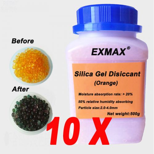 5KG PRO Replacement Indicating Silica Gel Desiccant for Camera Lens, Cabinets