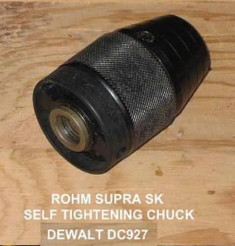 Rohm Supra sk 1.5-13e selt tightening chuck for dewalt hammer drills