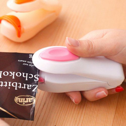 Portable Mini Heat Sealing Machine Impulse Seal Packing Plastic Bag Sealer LE