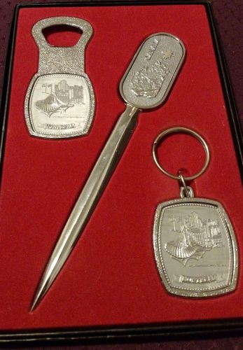 NIB Gift Set Montreal Canada - Includes Bottle Opener, Letter Opener &amp; Key Chain