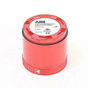 KL70-305R, ABB, PERMANENT LIGHT RED LED 24VAC/DC 