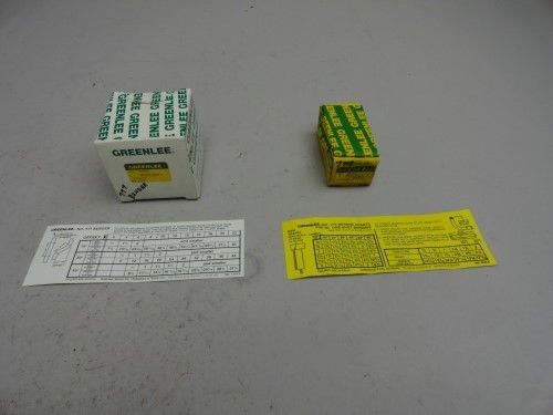 Greenlee 777 conduit bender ram travel offset bending chart decal sticker lot