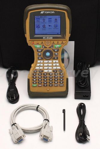 Topcon FC-2500 Field Controller Data Collector w/ TopSURV 8.1 FC 2500