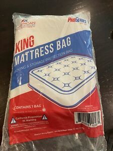 King Mattress Bag 90x76x15” Moving Storage Protection King Mattress Storage Bag