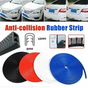 Universal Car Door Boot Edge Protector Strips  U Shape 5M Invisible Rubber Seal
