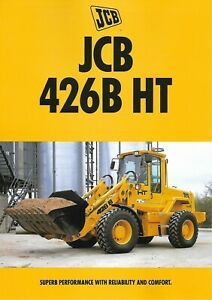 Equipment Brochure - JCB - 426B HT - Wheel Loader - 1997 (E6749)