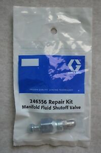 Graco 246356 Repair Kit; Manifold Fluid Shutoff Valve   **GENUINE**