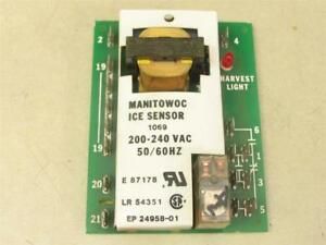 MANITOWOC 1069 Ice Machine Ice Sensor 200-240 VAC 50/60Hz EP 24958-01