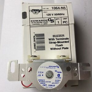 Edwards 1064-N5 Adjustable Buzzer 120V 50/60HZ.  NEW