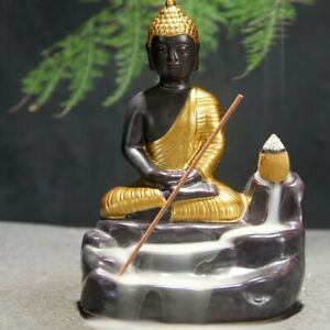 Home Incense Burner Decoration Waterfall Backflow Smoke Buddhist Censer